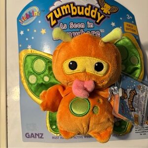 Webkinz Zumbuddy Zoola WE000601 NWT Unused Code New Stuffed Plush Toy